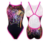 Turbo Revolution Swimsuit Zwart XL Vrouw