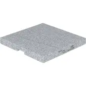 Garden Impressions - Hawaii S granieten voet - 60 kilo - nature grey