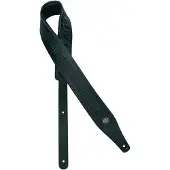 Gaucho GST-643-BK gitaarriem, kunstleer, zwart
