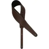 Gaucho GST-294-DBR gitaarband, 4 inch breed, donkerbruin
