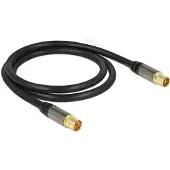 DeLOCK Coax Antenne Kabel - Zwart