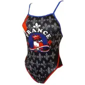 Turbo France Coq 895682 Swimsuit Zwart L Vrouw