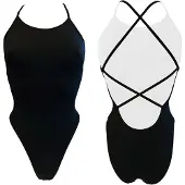 Turbo Patron Sirene Swimsuit Zwart 2XL Vrouw