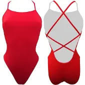 Turbo Patron Sirene Swimsuit Rood 2XL Vrouw