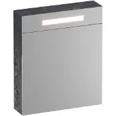 Brauer Promise Deluxe Spiegelkast 60x70cm LED Verlichting Boven - Damascus - Linksdraaiend - Spiegels - Spiegelkasten