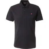 Napapijri Shirt 'Ealis' navy / rood / zwart / wit