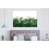 MuchoWow Wanddecoratie Metaal - Aluminium Schilderij Industrieel - Marmer - Groen - Luxe - Goud - Marmerlook - 150x100 cm - Dibond - Foto op aluminium - Industriële muurdecoratie - Voor de woonkamer/slaapkamer