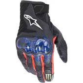 Alpinestars FQ20 SMX-1 Air V2 Monster Zwart Blauw Felrood Groen Maat 3XL