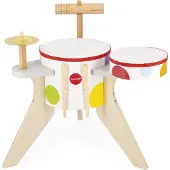 Janod - Confetti - Drumstel - Voor kleine muzikanten