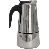 Gerimport RVS moka/espresso koffie apparaat voor 9 kopjes - Percolators