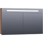 Brauer Promise Spiegelkast 120x70cm LED Verlichting Boven - Forest Cacao - Spiegels - Spiegelkasten - 8720359341471
