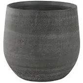 Ter Steege Steege Plantenpot - keramiek - modern - grijs - 36 x 32 cm - Plantenpotten