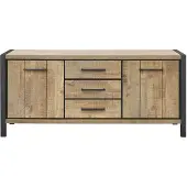 Profijt Meubel Dressoir Mantera 80x180x48 cm lichtbruin