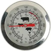 Esschert Design Bbq Vleesthermometer Zilver