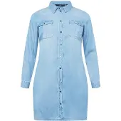 Vero moda Sila Mix Lang Mouw Jurk