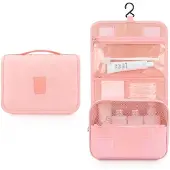 Travel - Toilettas/Cosmeticatas - Unisex - Ophangbaar - Roze