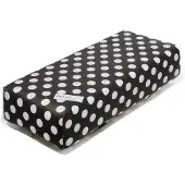 Hooodie Bagagedragerkussen Hooodie Big Cushie White Small Dots