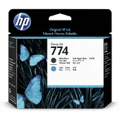 HP P2W01A (nr 774) Inktcartridge Mat-zwart + cyaan
