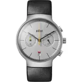 Braun - BN0265SLBKG - Polshorloge - Heren - Kwarts - Chronograaf - Classic