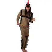 Boland - Kostuum Big bear (50/52) - Volwassenen - Indiaan - Cowboy - Indiaan