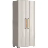 Keter Groove Opbergkast hoog - multifunctioneel - waterdicht - 80 x 45 x 180 cm
