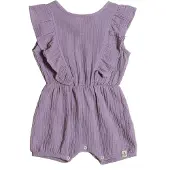 Alwero Dames Jumpsuits Overall Ruffles - Lila - Maat 92/98