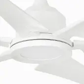 Faro Plafondventilator Cies XL voor grote ruimte DC wit, wit / opaal, Kunststof