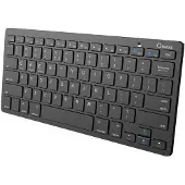 Qware Woodstock Draadloos Toetsenbord - Zwart