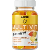 Weider – Multivit Orange Lemon Gummies, 80 stuks