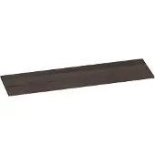Brauer Ocean Slim Topblad 160x46cm Massief Eiken - Eiken Zwart (19 Mm) - Badkamermeubels - Wastafelbladen - 8720359347008