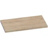 Brauer Ocean Medium Topblad 80x46cm MFC - Forest Wheat (36 Mm) - Badkamermeubels - Wastafelbladen - 8720359350589