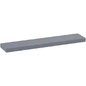 Brauer Creek Wastafelblad 220x50x10cm MDF - Mat Grijs - Badkamermeubels - Wastafelbladen - 8720359388957