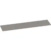Brauer Ocean Slim Topblad 200x46cm MDF - Mat Taupe (18 Mm) - Badkamermeubels - Wastafelbladen - 8720359348418
