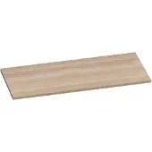 Brauer Ocean Slim Topblad 100x46cm Massief Eiken - Eiken Wit (19 Mm) - Badkamermeubels - Wastafelbladen - 8720359346780