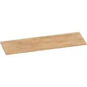 Brauer Ocean Slim Topblad 140x46cm MFC - Forest Tan (18 Mm) - Badkamermeubels - Wastafelbladen - 8720359349286