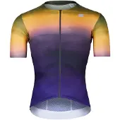 Sportful Flow Supergiara Korte Mouw Trui Paars/Geel || Maat: XXL