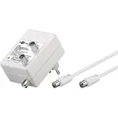 Pro Coax splitter met antenneversterker 10 dB voor twee aansluitingen