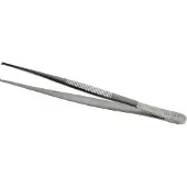 Medipharchem Chirurgisch pincet 1x2 tanden fijn Lengte: 14 cm - RVS - Smal pincet met vertanding - 1 x 2 tanden fijne bek