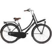 POPAL Transportfiets Daily Dutch Basic+ dames 59 cm mat zwart