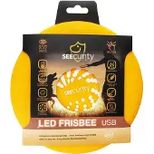 Duvo+ Duvoplus - Speelgoed Voor Dieren - Hond - Led Frisbee Usb 20x20x1cm Oranje - 1st