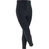Falke Family eenkleurig katoen legging kinderen blauw - maat 110-116