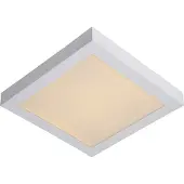 Lucide Brice vierkante plafondlamp 30cm 30W wit