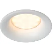 Lucide ZIVA - Inbouwspot Badkamer - Ø 8,4 cm - 1xGU10 - IP44 - Wit