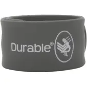 Durable Grijze Klaparmband 24cm 2 stuks