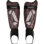 Stanno Pro Guard II Scheenbeschermers Zwart Rood Wit