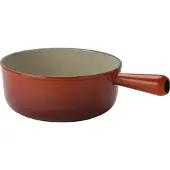 Le Creuset fonduepan ø 22 cm gietijzer kersrood