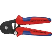 Knipex 975314 Zelfinstellende krimptang voor adereindhulzen met zij-invoering - 180mm