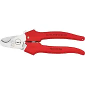 Knipex 95 05 165 Kabelschaar Geschikt voor (striptechniek) Aluminium- en koperkabel, een- en meerdraads 10 mm 24 mm² 3