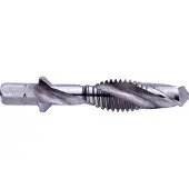Exact 05902 Kombi-Bitgewindebohrer M4 HSS 1/4-6kant plus6 Combinatietapboor Metrisch M4 0.7 mm Rechtssnijdend DIN 3126 HSS 1 stuk(s)