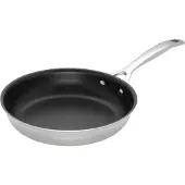 Le Creuset 3-lagig, Pan + steelpan, Zilver